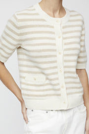 Toulouse Cardigan Tee Linen