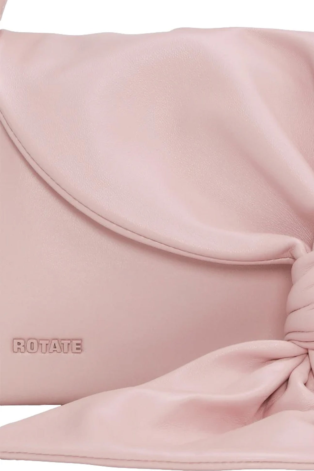 Leather Knot Scarf Bag