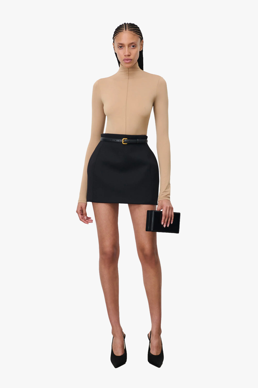 Sculpted Mini Skirt