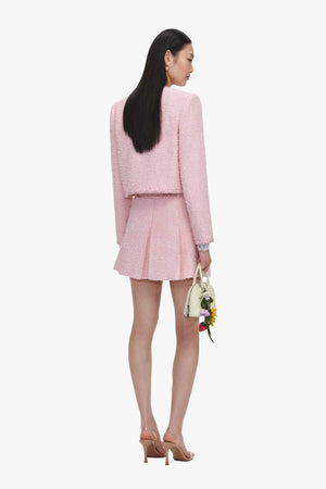 Pink Boucle Jacket