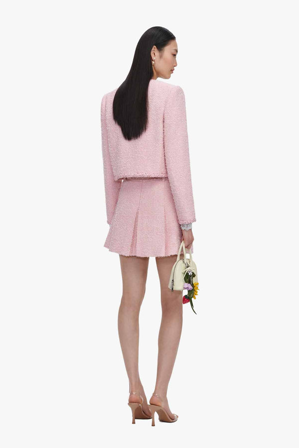 Pink Boucle Jacket