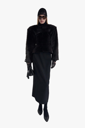 AW26 Leather 03 Fur Jacket