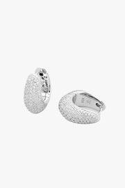 Ice Hoop Small Pave