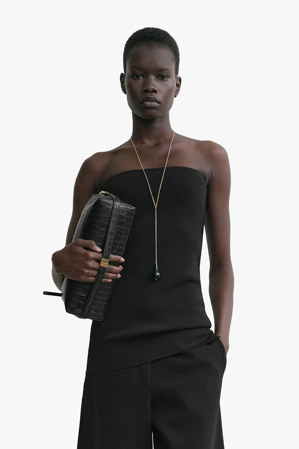 Compact Knit Tube Top