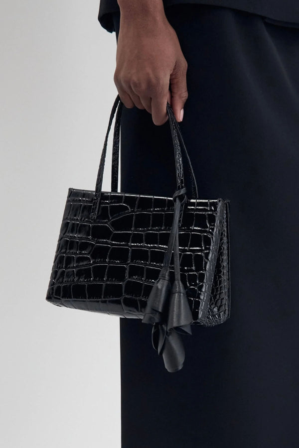Barbara Bag Croco Leather