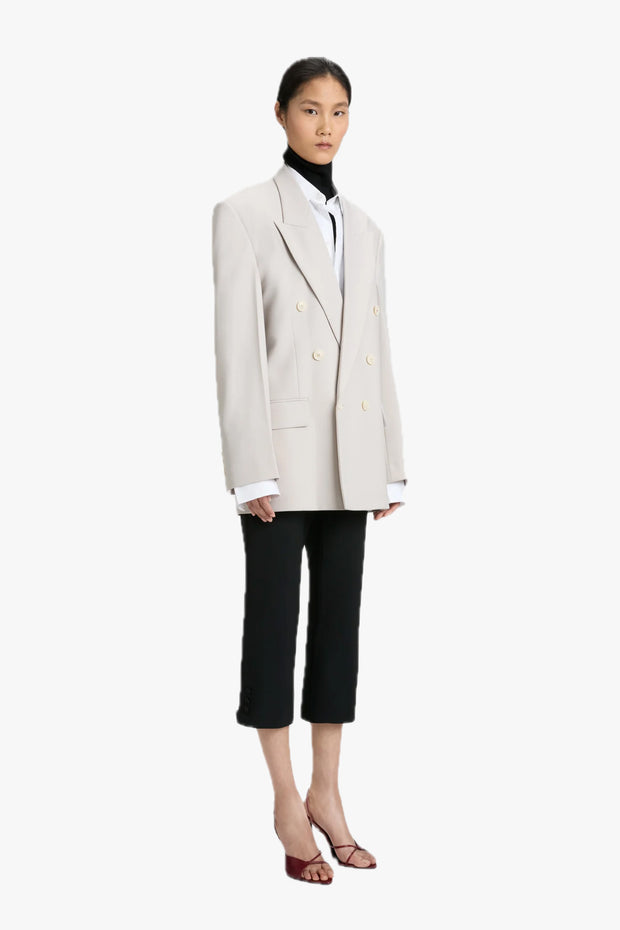 Relaxed Double Breasted Jacket