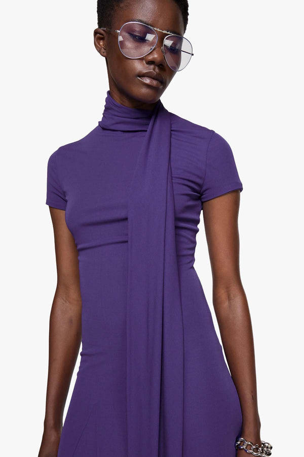 Short Sleeve Midi Dress