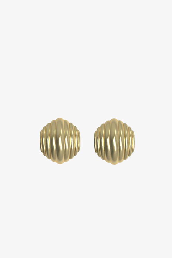 Madeleine Studs Large Pleated