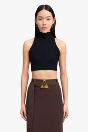 ZERO401 Ribbed Sleeveless Crop Top