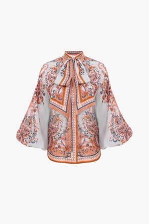 Aster Tie Neck Blouse