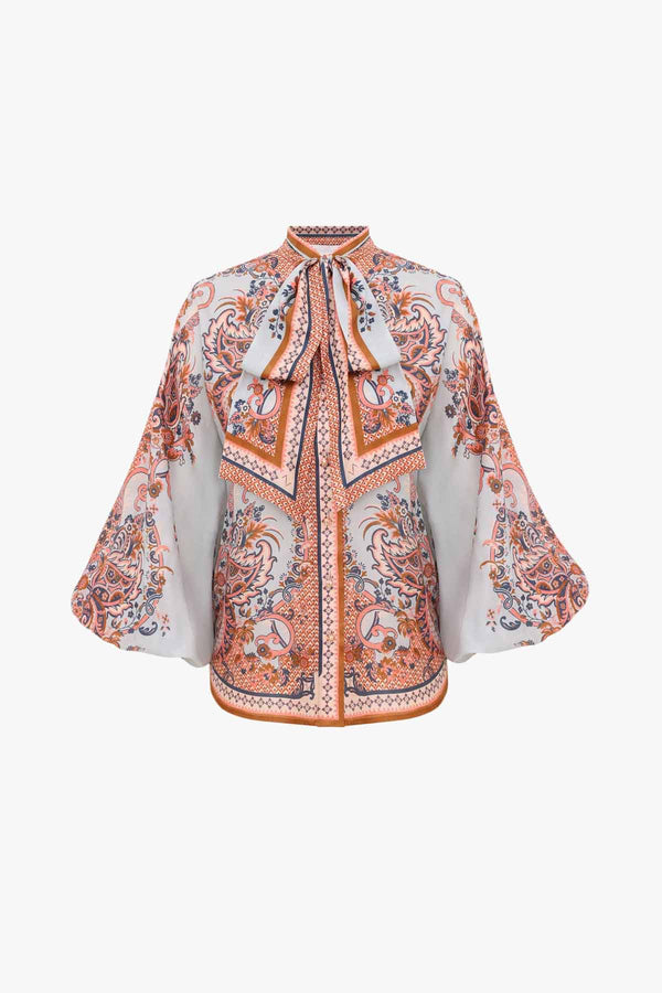 Aster Tie Neck Blouse