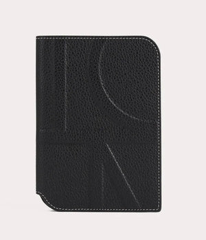 Monogram grainy Leather Passport Holder