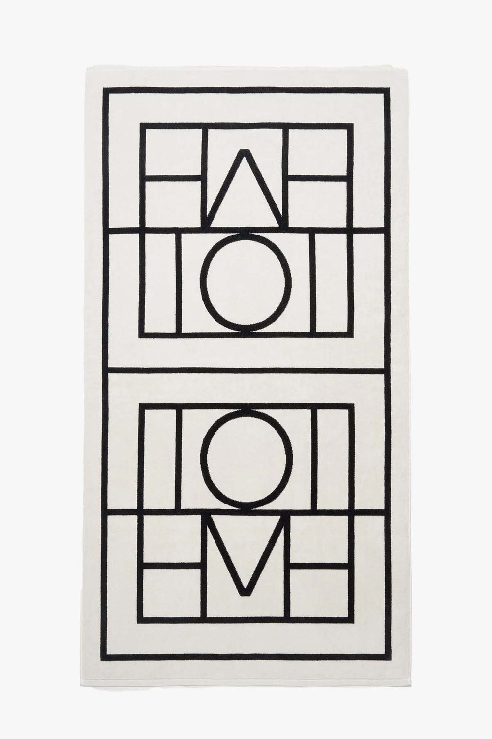 Monogram Jacquard Beach Towel