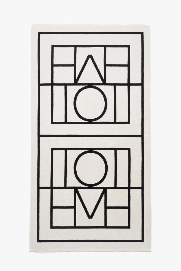 Monogram Jacquard Beach Towel