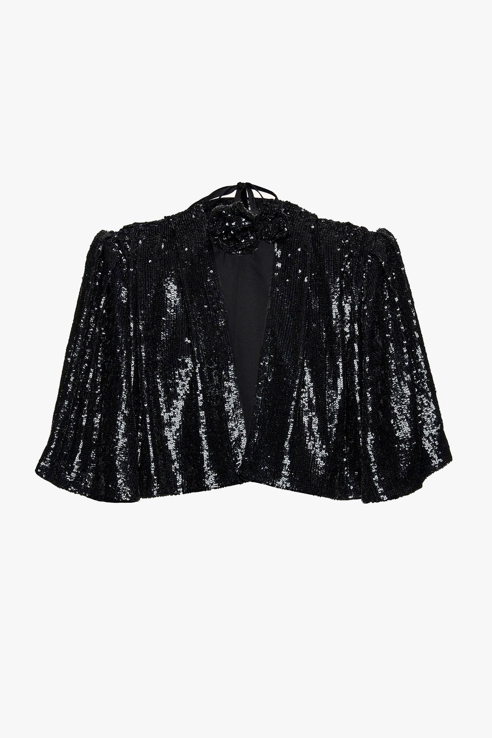 Cape 01 Black Sequins