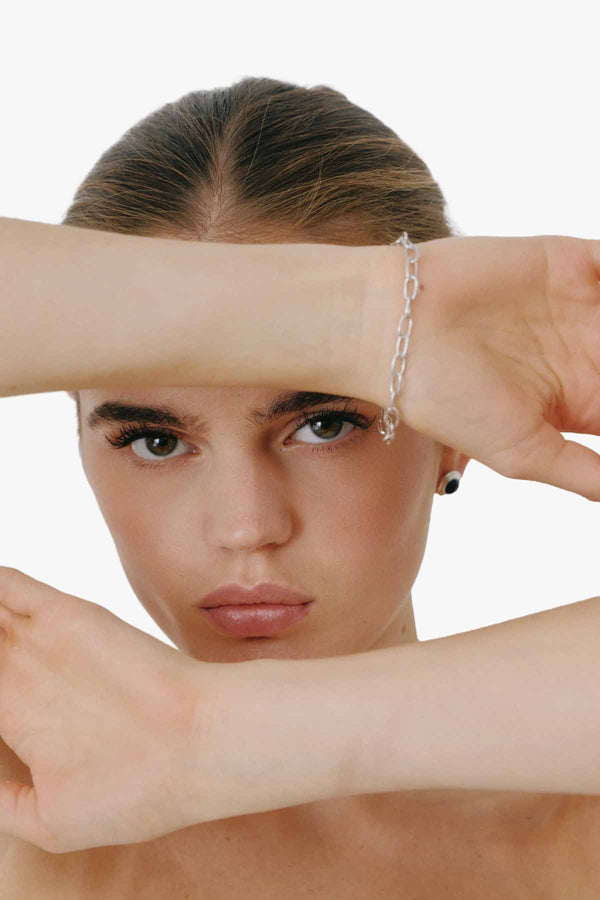 Cable Bracelet II Pleated M