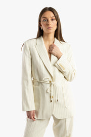 Illuminate Pinstripe Jacket