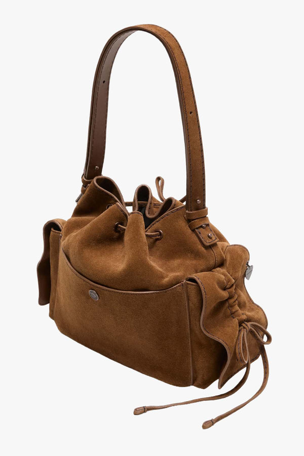 Multipocket Bucket Suede