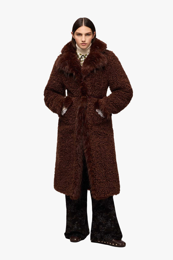 Alternative Shearling Coat