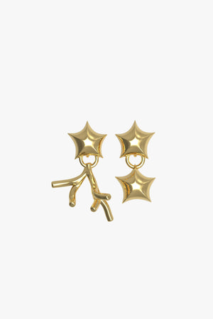 Star Ear Stud - gold