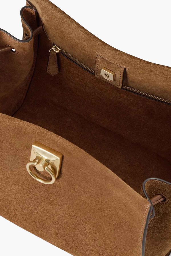 Small Iris Suede