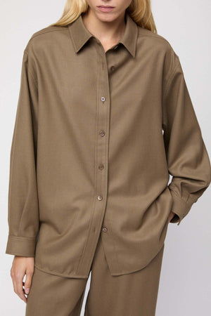 Wool Oversized Shirt
