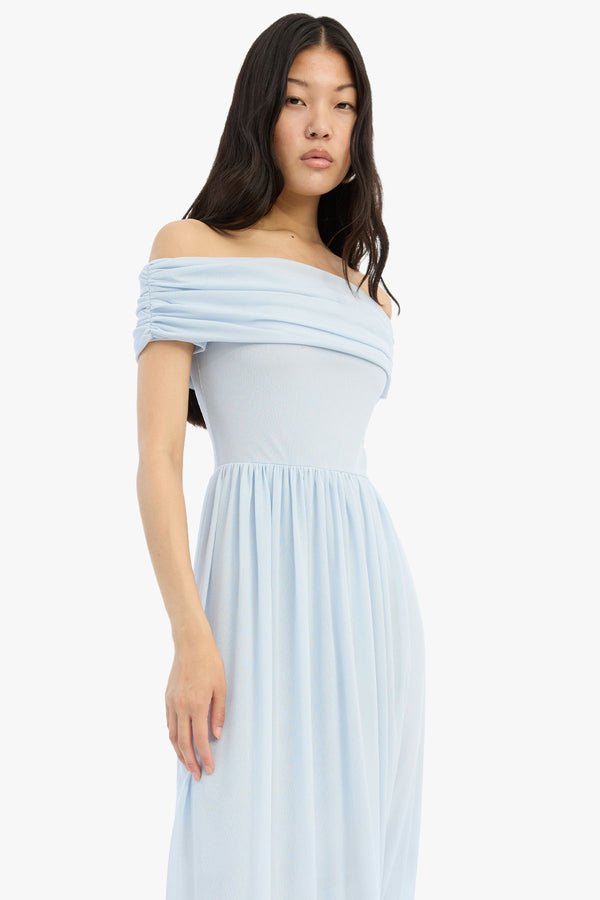 Off-Shoulder Maxi Dress