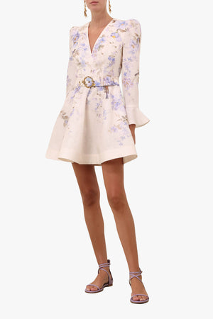 Luna Plunge Mini Dress