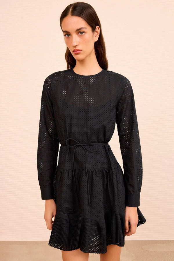 Candace Ls Belted Mini Dress