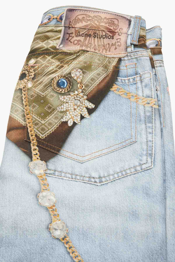 Printed Jeans