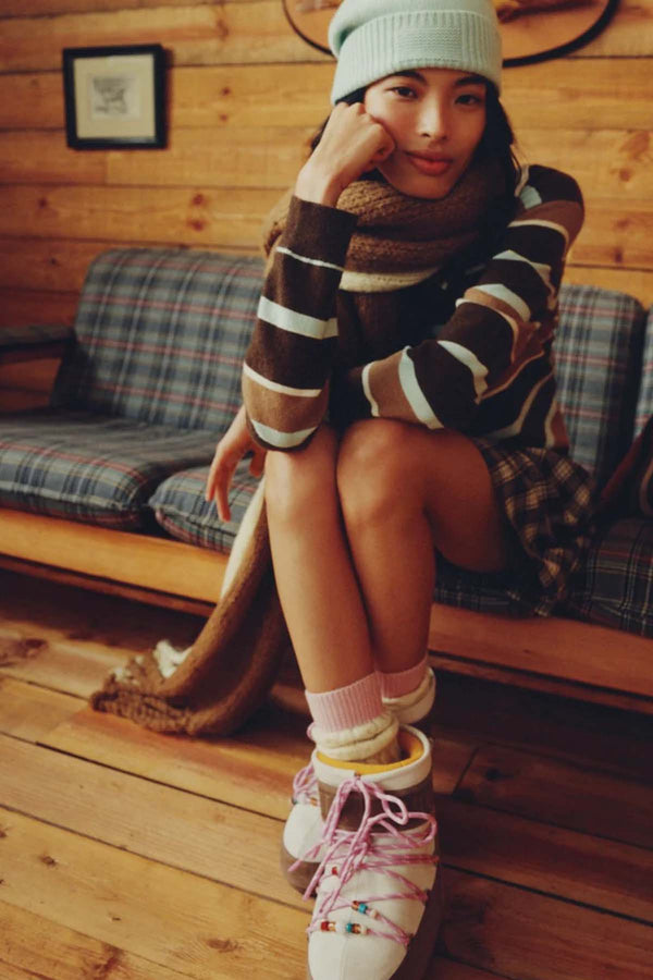 MB x GIR Icon Low Suede Beads