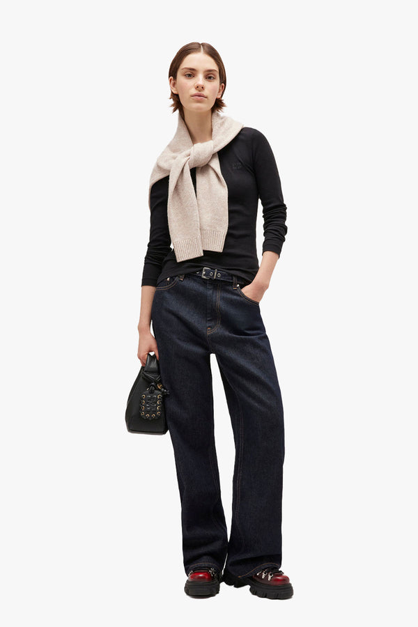 Soft Cotton Rib Long Sleeve