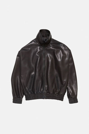 Oversized Leather Jacket