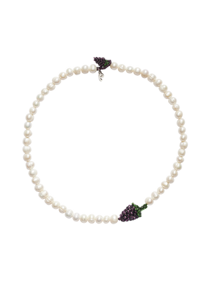 Pearl Grape Necklace 50 cm