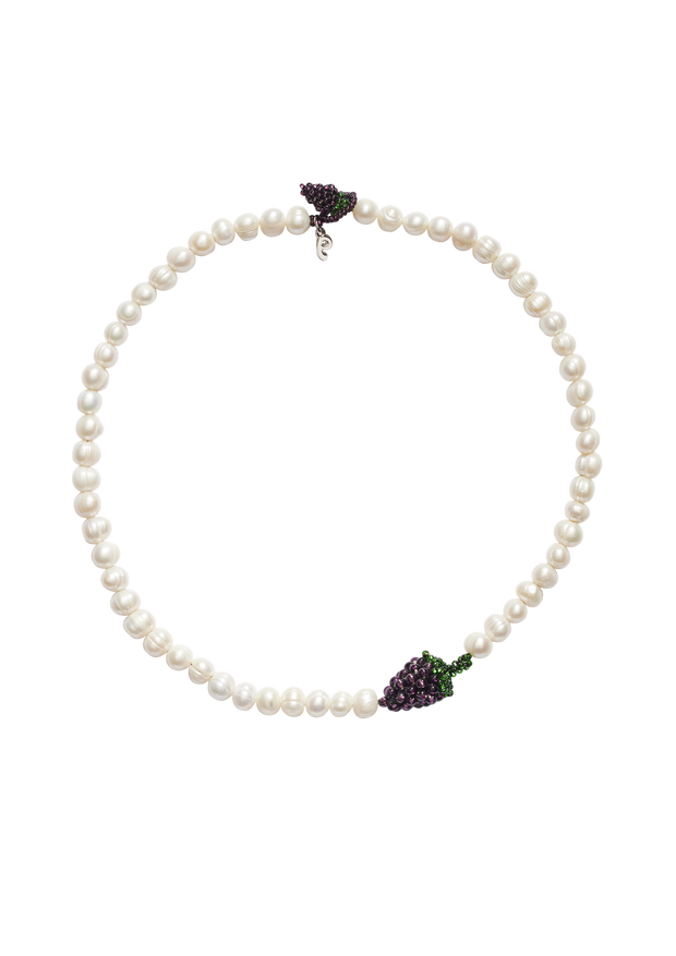 Pearl Grape Necklace 50 cm