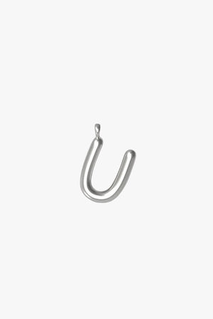 Letter charm Small U