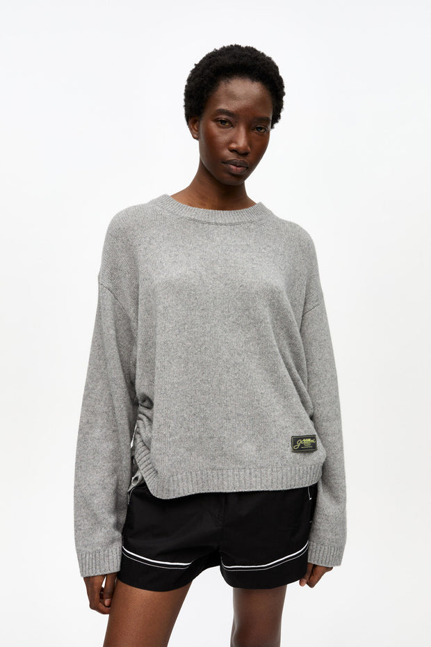 Future Wool Mix Oversized O-neck