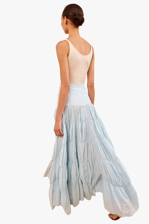 Davina Drop Waist Maxi Skirt