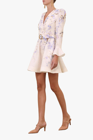 Luna Plunge Mini Dress