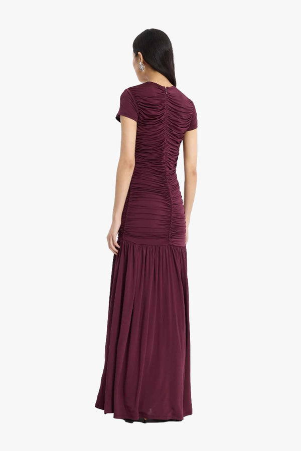Gathered Maxi Dress