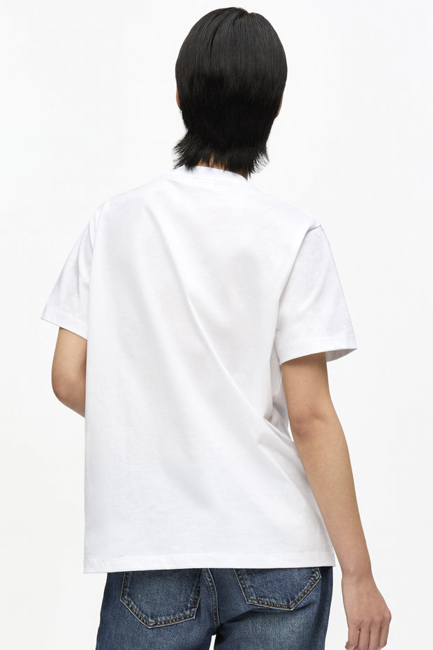 Basic Jersey Teddy Relaxed T-Shirt