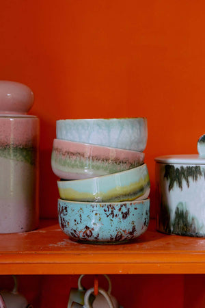 70s Ceramics: Dessert Bowl