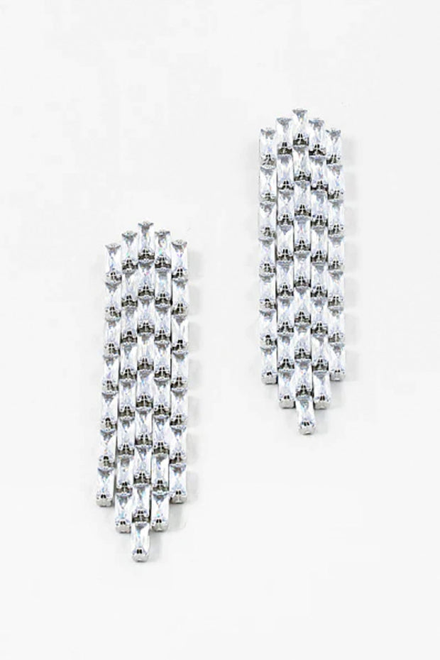 Silver Drop Earrings