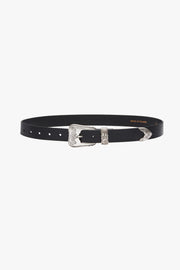 Belt 04 Black Silver