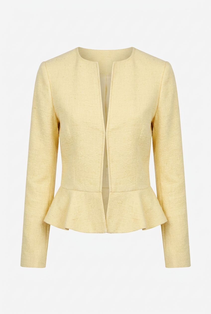 Tweed Peplum Jacket