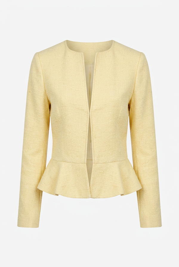 Tweed Peplum Jacket