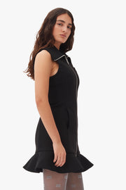 Bonded Crepe Mini Dress