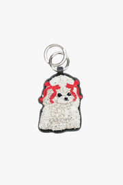Dog Bow Keyring