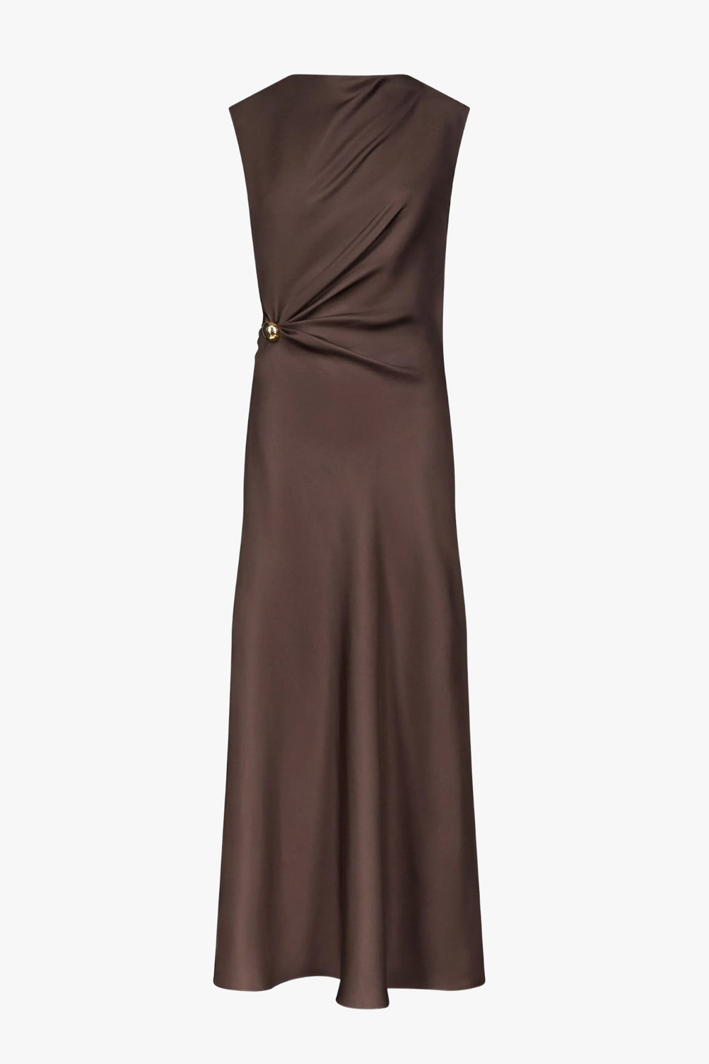 Roan sleeveless draped dress