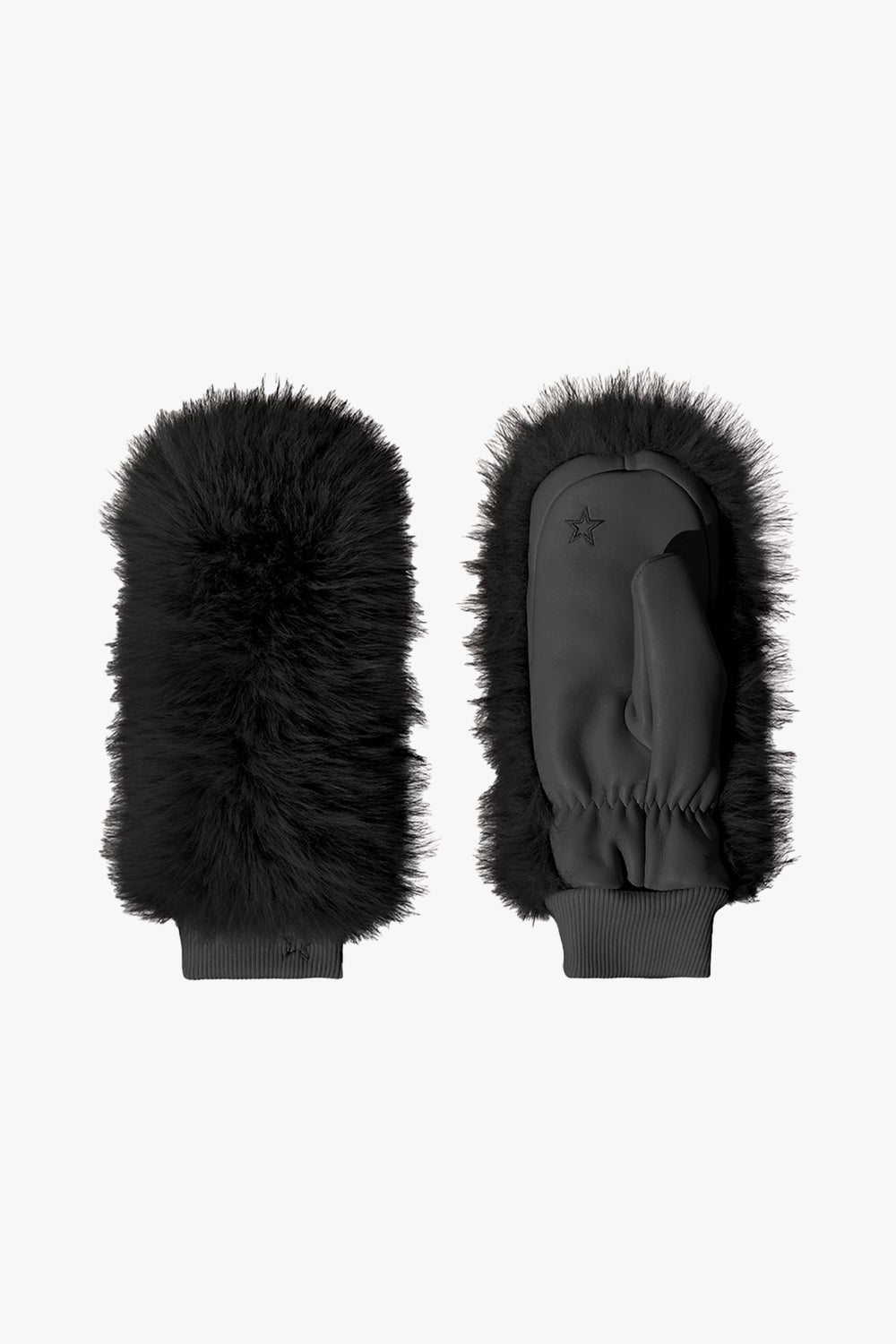 Faux Fur Mitten